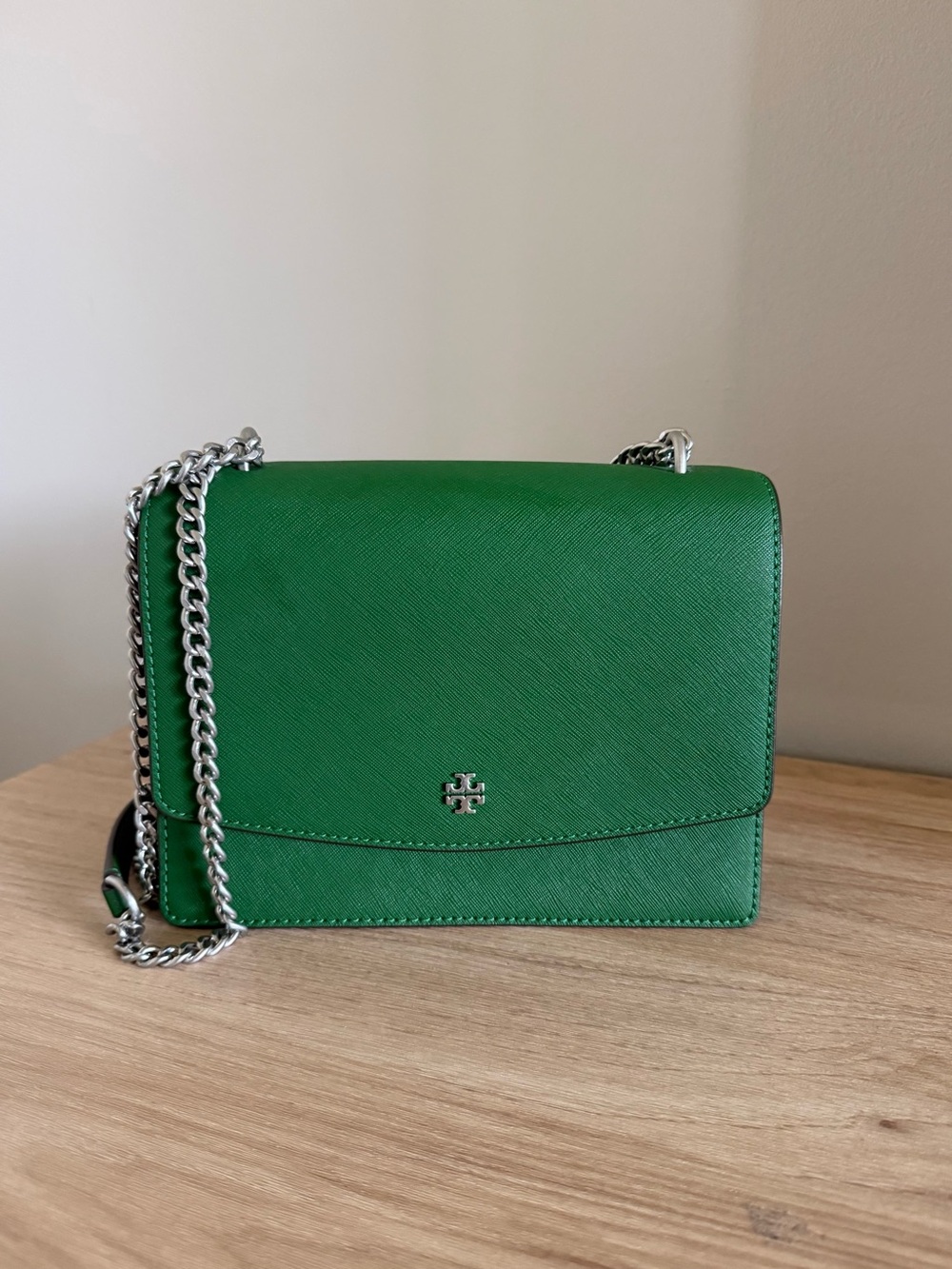 Tory Burch Emerson Crossbody Bag – Arugula Green NWOT